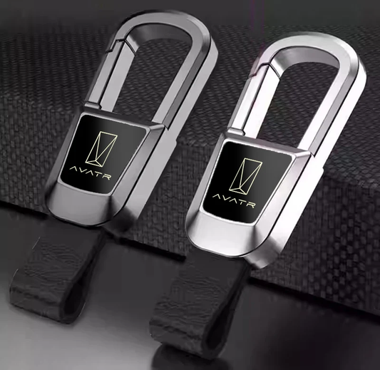 🎉High-end Genuine Leather Car Keychain