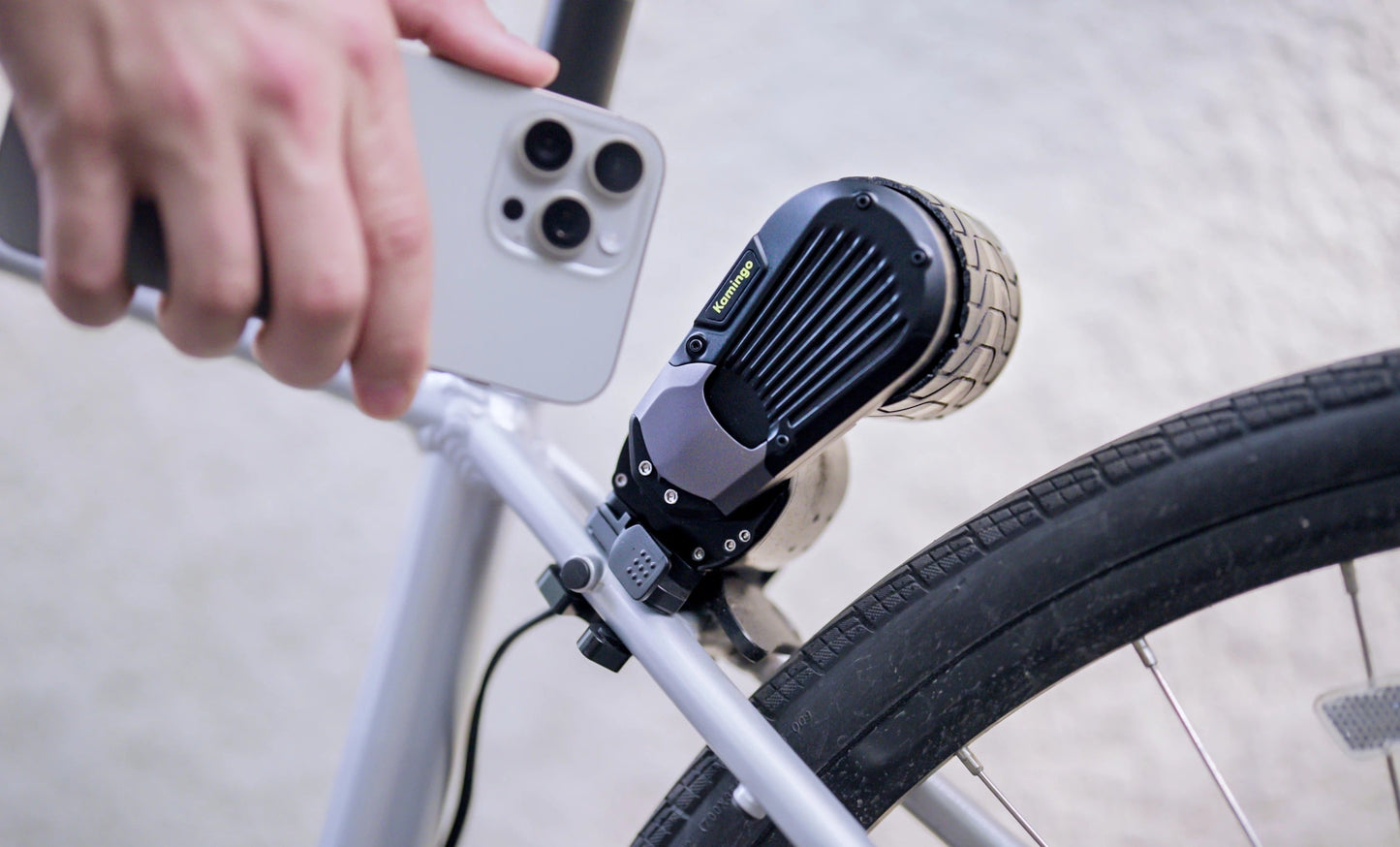 Kamingo: Zmień swój rower w rower elektryczny o mocy 750 W w 10 sekund