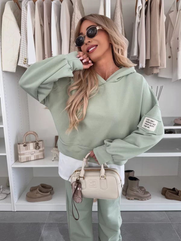 Bawełniany wygodny dwuczęściowy garnitur