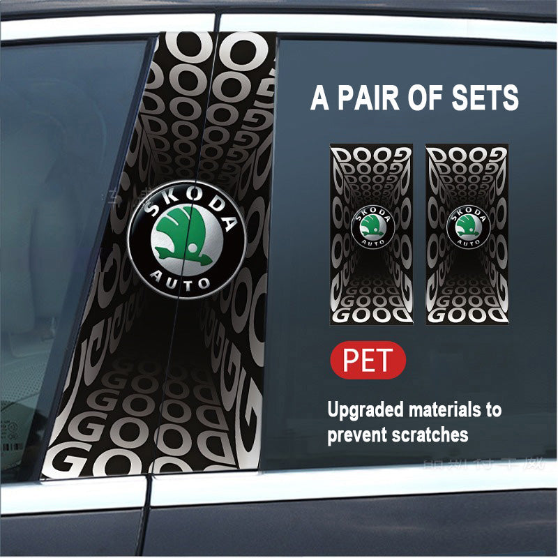 🔥Wyprzedaż🔥Folia ochronna HD na słupek B do samochodu 2025 (2 szt.)