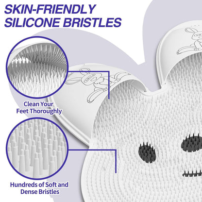 Bardzo duża mata do szorowania stóp pod prysznicem