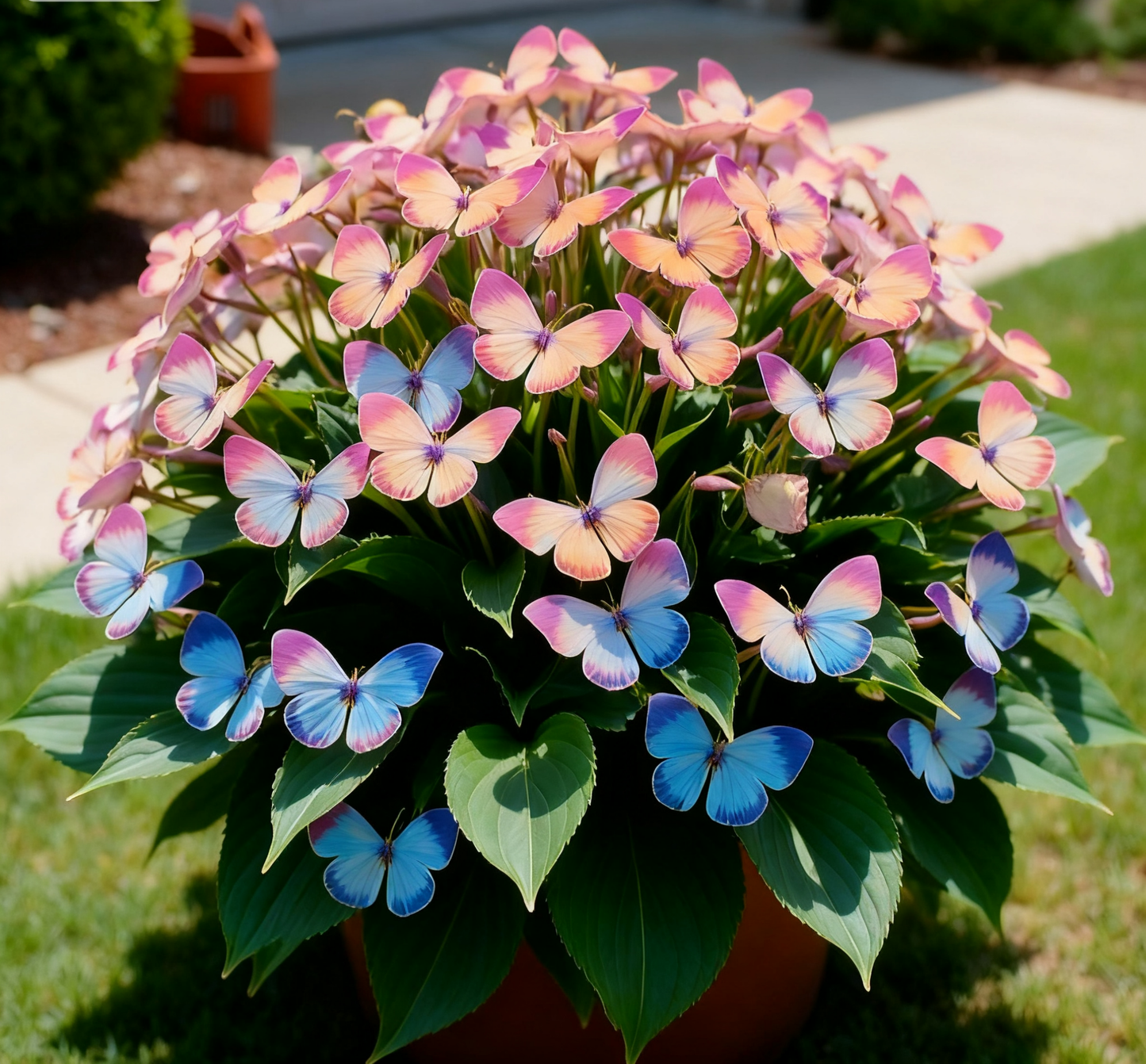 🦋🌈 Fantazyjne cebulki motyli – eksplozja koloru w każdym płatku! 🌸