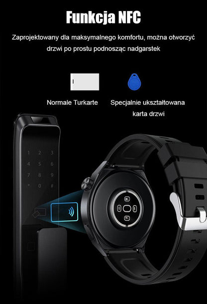 Inteligentny sportowy zegarek GT8 Porsche