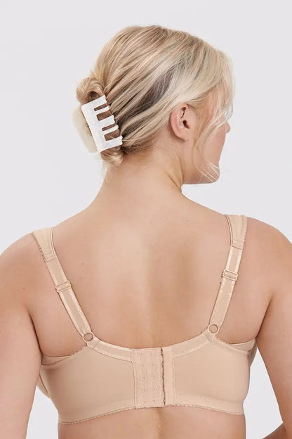 Triumph - (3 szt.) Prosty biustonosz typu push-up z pełną miseczką