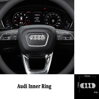 Naklejka kryształowa na kierownicę