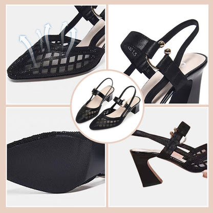 ✨Sprawiają, że stajesz się bardziej elegancka i pewna siebie💟Sandały na wysokim obcasie w stylu vintage