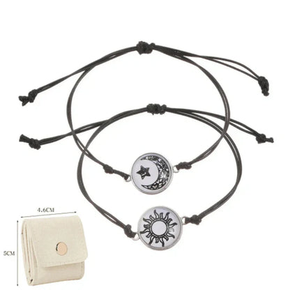 Słońce i Księżyc – Jedna Dusza. 💞 Bransoletki Dla Par, Które Łączą Pomimo Odległości.