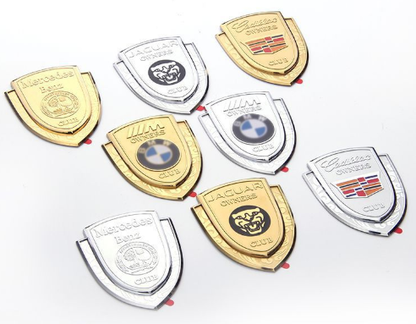 Etykiety na samochody, akcesoria do modyfikacji zewnętrznych, materiały, błotnik, bok, naklejka na tył, trójwymiarowa metalowa osobowość, kreatywna etykieta na nadwozie