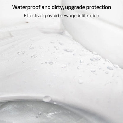 🛡️ Dla Twojego zdrowia! 🌿 Biodegradowalny, jednorazowy plastikowy ochraniacz na deskę sedesową 🥰