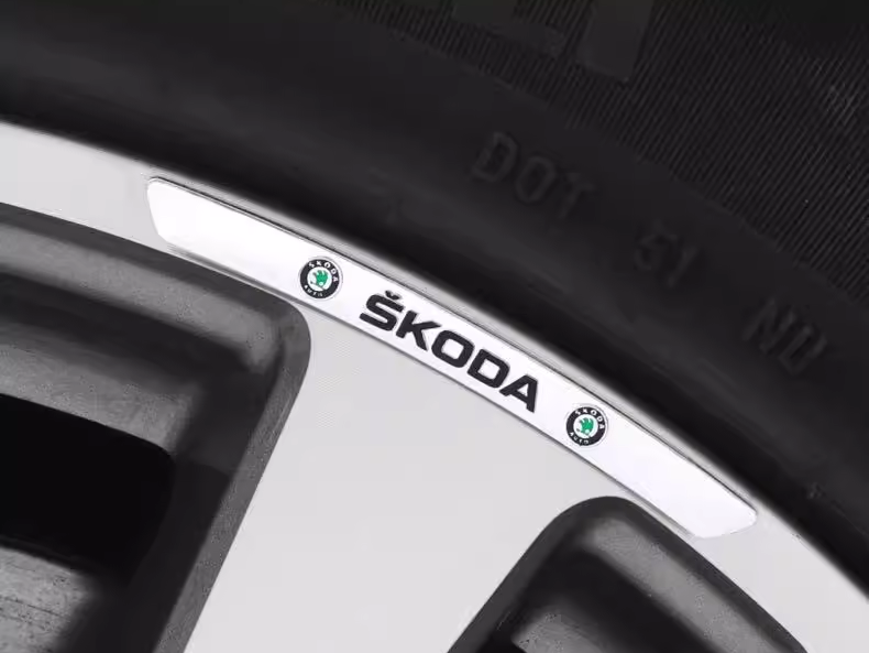 Gorąca wyprzedaż ✨50% zniżki ✨Naklejka 3D na felgę metalową z motywem osobowości (4 szt.)