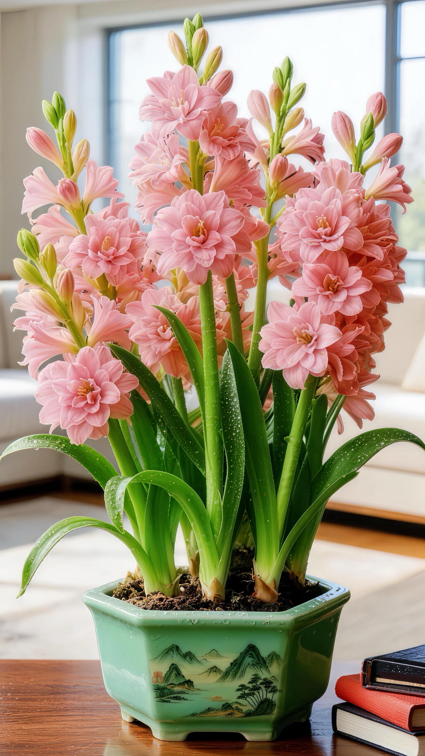 🌼 Podwójne cebulki tuberozy – Żywy zapach do Twojego ogrodu