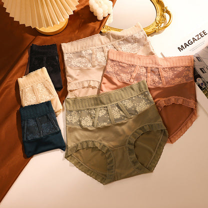 【🌷Kup 1 i otrzymaj 2 gratis】Seksowne bezszwowe majtki z jedwabiu podnoszące biodra z kontrolą brzucha