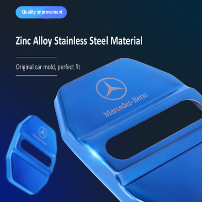 Gorąca wyprzedaż ✨50% zniżki ✨Osłona ochronna zamka drzwi samochodowych ze stali nierdzewnej, antykorozyjna🔥4 szt.🔥