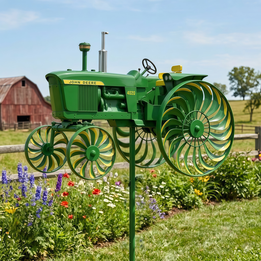 Wiatraczek ogrodowy John Deere