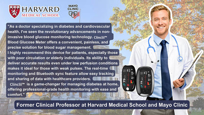 【🎁Oferta świąteczna🎄】Pulsoksymetr na palec GlucoSense z klipsem – wersja angielska (czterokolorowa dioda LED)