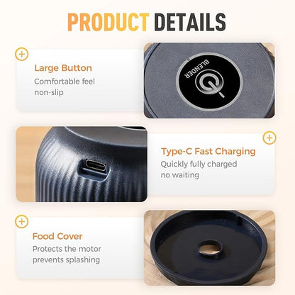 Bezprzewodowa elektryczna siekaczka i młynek do czosnku