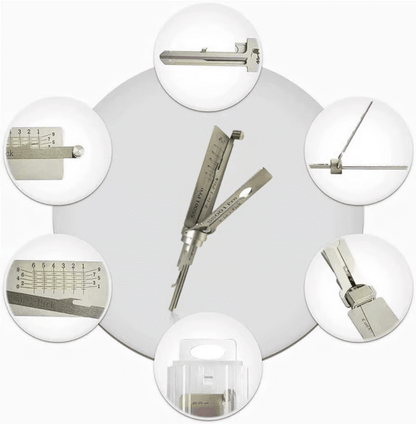 MASTERTM – narzędzie 2 w 1 do otwierania zamków i dekodowania kluczy