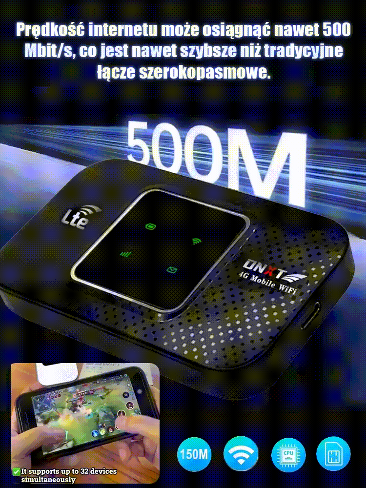 DNXT-Version przenośny WLAN