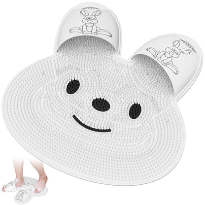 Bardzo duża mata do szorowania stóp pod prysznicem