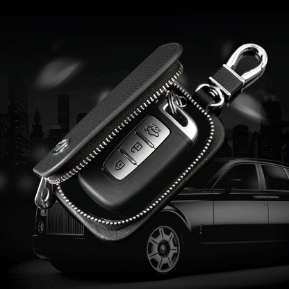 Skórzane etui na kluczyk samochodowy