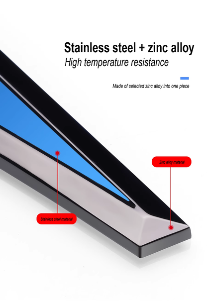 Kreatywne galwanizowane metalowe naklejki samochodowe✨2 szt.✨