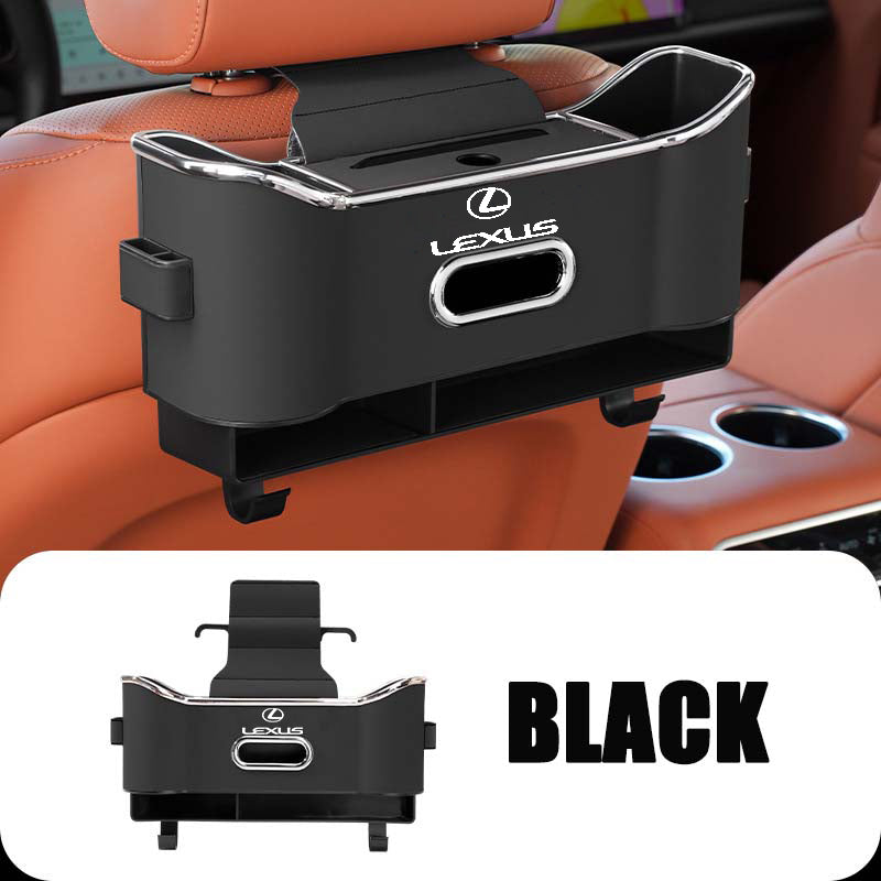 Wielofunkcyjny schowek na oparcie fotela samochodowego