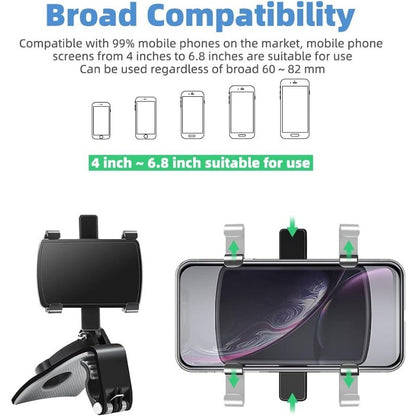 Uchwyt na deskę rozdzielczą z obrotem o 360 stopni