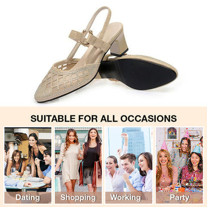 ✨Sprawiają, że stajesz się bardziej elegancka i pewna siebie💟Sandały na wysokim obcasie w stylu vintage