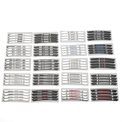 Gorąca wyprzedaż ✨50% zniżki ✨Naklejka 3D na felgę metalową z motywem osobowości (4 szt.)