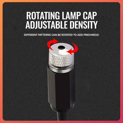 Samochodowy projektor gwiazd USB