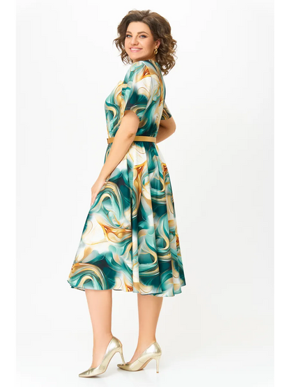 😎💃Nowe produkty na lato💥[S-5XL]Luźna sukienka z szyfonu w dużym rozmiarze | Wygodne i przewiewne