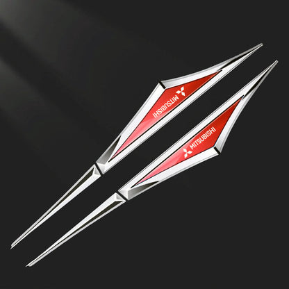 Kreatywne galwanizowane metalowe naklejki samochodowe✨2 szt.✨