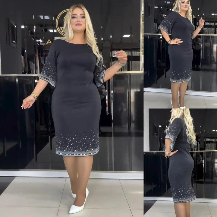 [S-5XL]Nowa, wysokiej jakości, elegancka sukienka