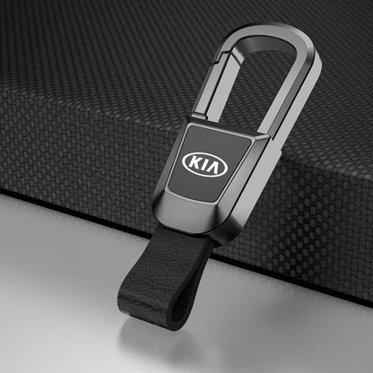 🎉High-end Genuine Leather Car Keychain