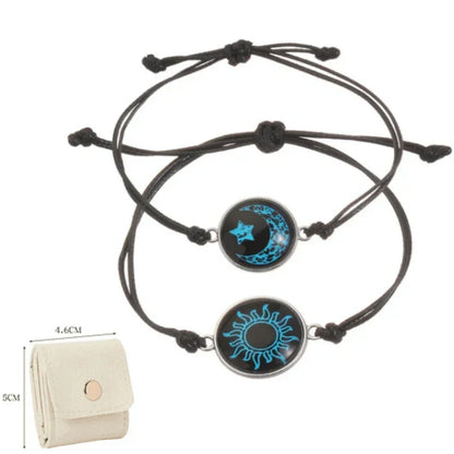 Słońce i Księżyc – Jedna Dusza. 💞 Bransoletki Dla Par, Które Łączą Pomimo Odległości.