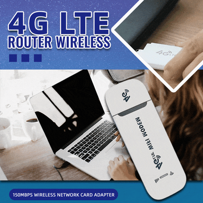 Router 4G LTE Bezprzewodowa mobilna łączność szerokopasmowa USB 150 Mb / s Bezprzewodowa karta sieciowa Adapter