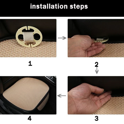 🔥Letnie okazje 🔥 Poduszki do fotelików samochodowych z lodowego jedwabiu 🚗