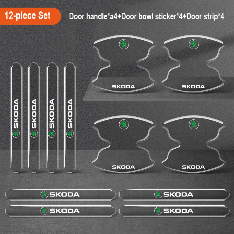 Zagęszczony klej do drzwi samochodowych z logo ✨8 szt.✨