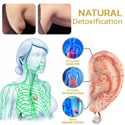 (OSTATNI DZIEŃ WYPRZEDAŻY - 60% ZNIŻKI) ❤️ Kolczyki Lymphvity MagneTherapy Germanium