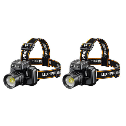 🔥Mocna latarka czołowa o bardzo długiej żywotności