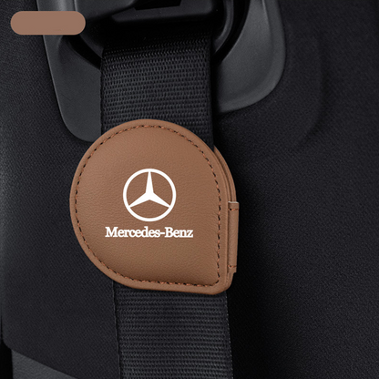 Regulator pasów bezpieczeństwa LuxeHold – skóra bydlęca premium i personalizacja logo