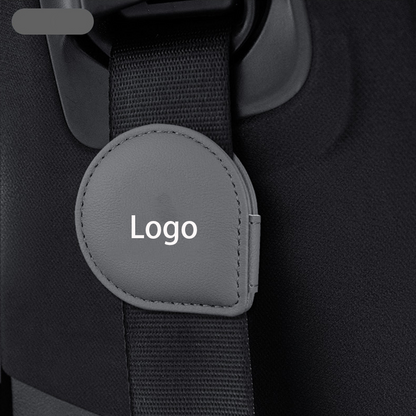 Regulator pasów bezpieczeństwa LuxeHold – skóra bydlęca premium i personalizacja logo
