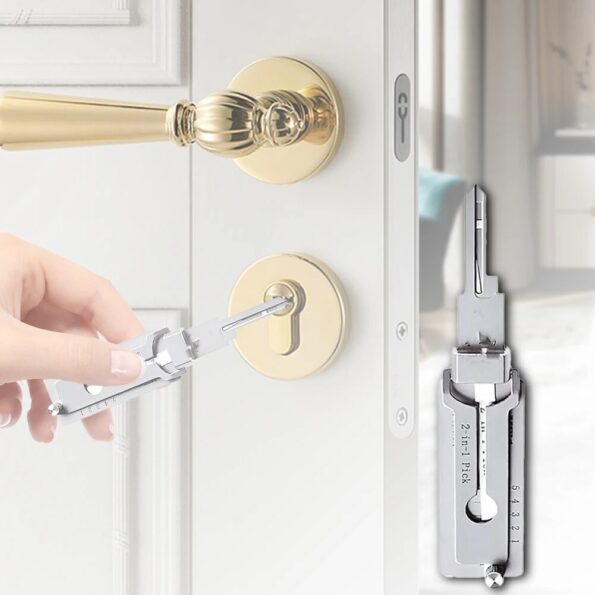 MASTERTM – narzędzie 2 w 1 do otwierania zamków i dekodowania kluczy