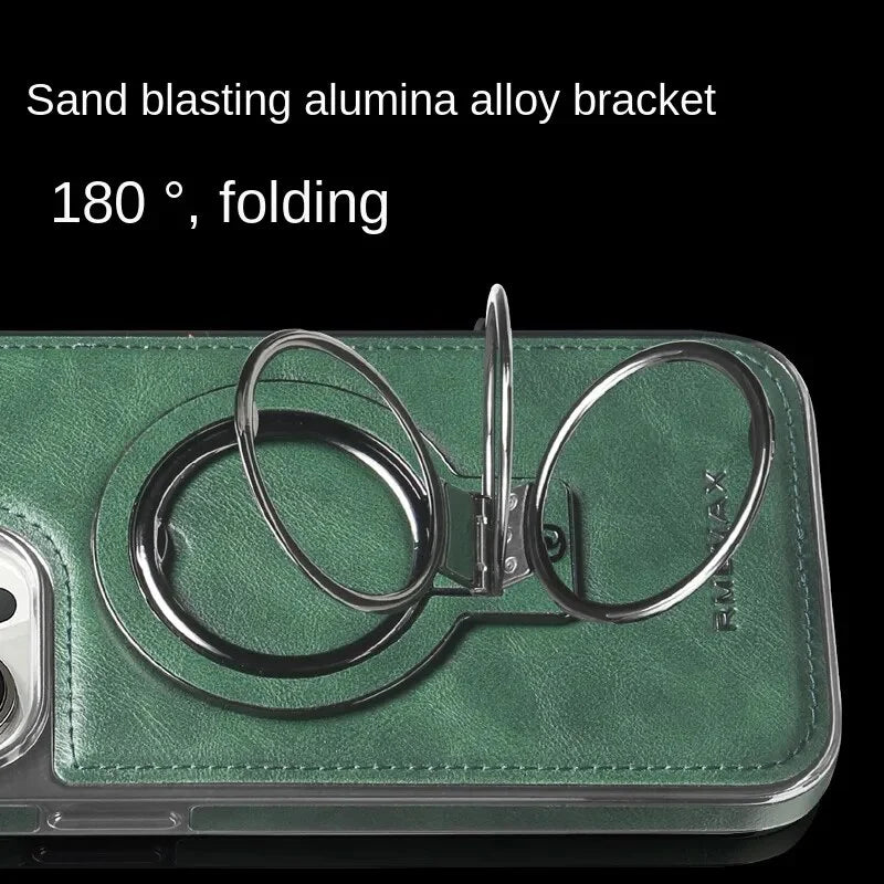 ✨Nowości 2025📱Luksusowy skórzany niewidoczny stojak na