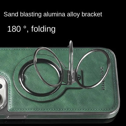 ✨Nowości 2025📱Luksusowy skórzany niewidoczny stojak na