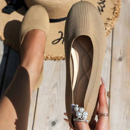 🔥Ostatni dzień 50% zniżki - Damskie wygodne, oddychające, wsuwane, z podparciem łuku stopy, antypoślizgowe, codzienne buty (kup 2, darmowa wysyłka)