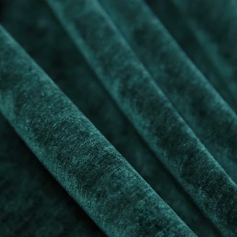 Elegancka elegancka aksamitna długa sukienka