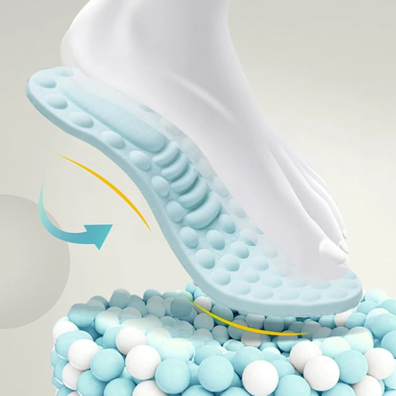 Grube, amortyzowane sandały z gąbczastą przyczepnością