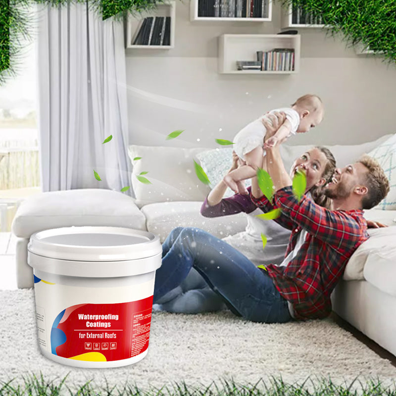【✨Idealny materiał do hydroizolacji】☔Mocna wodoodporna powłoka odporna na wysokie temperatury
