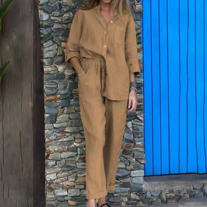 💕Dwuczęściowy zestaw damski - oversizowa koszulka i spodnie ✨